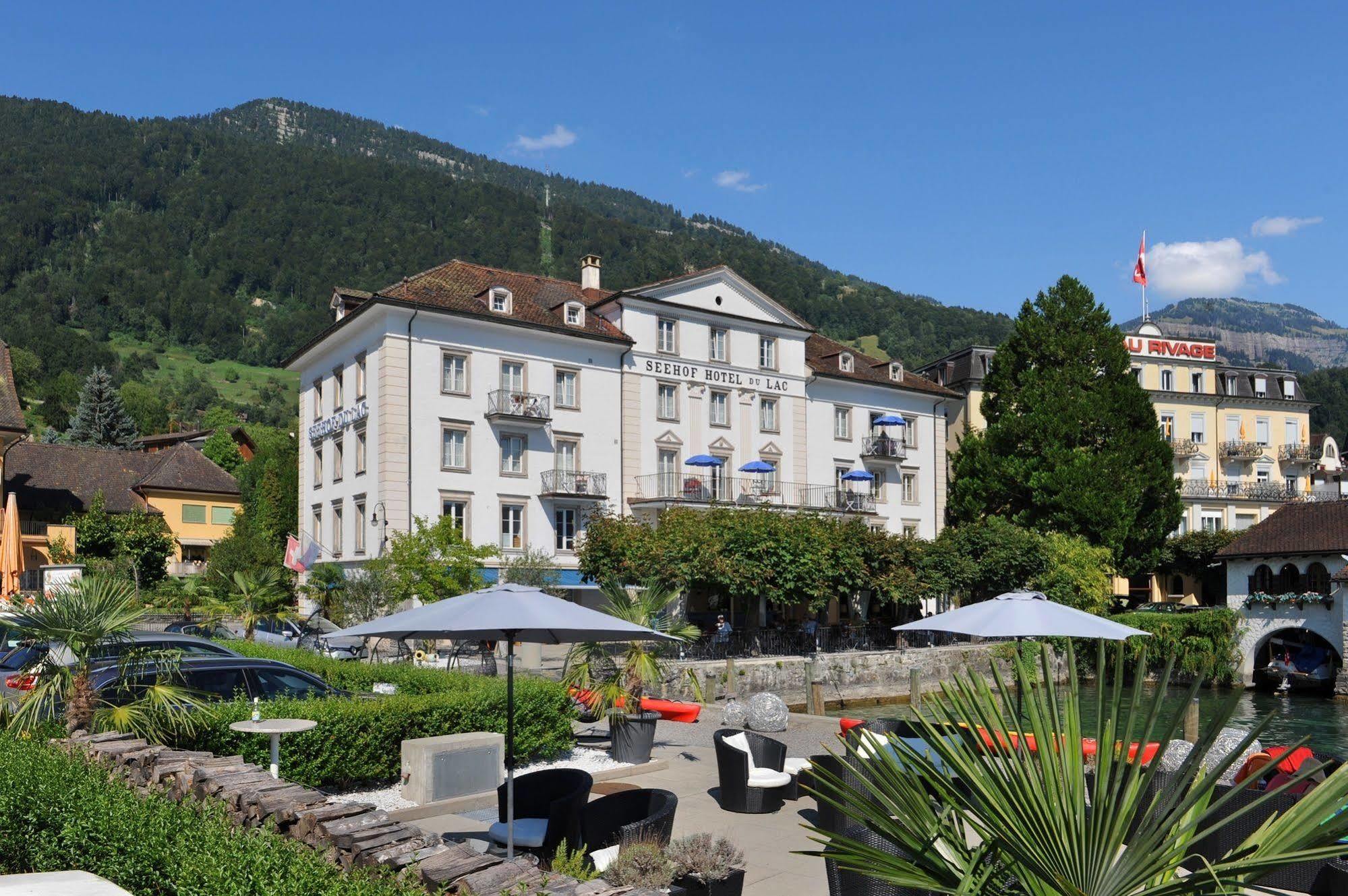 Seehof Hotel Du Lac Weggis Exterior photo